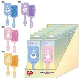 Cerdá Cepillo rectangular Care Bears - Púrpura