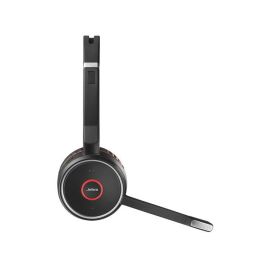 Jabra EVOLVE 75 UC Auricular Inalámbrico con Cancelación de Ruido y Dual Connectivity, Certificado para Skype y Cisco