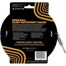 Cable Eb Instrumento Silent Jack-Jack Ss 3 M - Negro Cable Eb Instrumento Silent Jack-Jack Ss 3 M - Negro