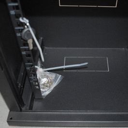 MicroConnect Armario mini mural 10 pulgadas 7HU Negro RAL 9004