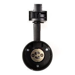 Lumiastra Foco Carril Monofásico GU10 Orientable Negro - Sin Bombilla, Solución de Iluminación para Tiendas, Exposiciones y Comercios