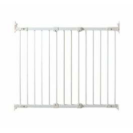 WEBABY WEB1712145707232 Barrera de seguridad NONO Blanca - Extensible de 72 a 108 cm