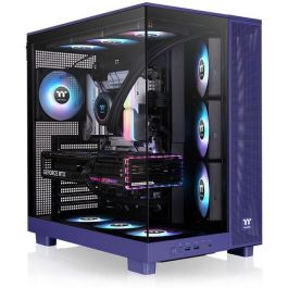 Thermaltake View 380 XL TG ARGB Future Dusk Midi Tower PC Azul Vidrio Templado Iluminación ARGB