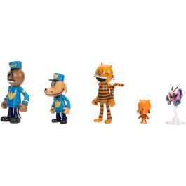 JAKKS PACIFIC Blister 5 figuras Polican 6cm
