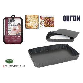 Molde para horno desmontable Quttin 27.3 x 20 x 3 cm (6 Unidades) Precio: 33.68999975. SKU: B1F7MZF7D2