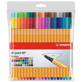 Rotulador Fibra Stabilo Point 88 Estuche De 40 Precio: 37.8900005. SKU: S7808499