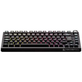 Newskill Teclado Gaming Pyros Pro Inalambrico Mecanico Hotswap 75% RGB Rueda Volumen USB Bluetooth 2.4G Negro