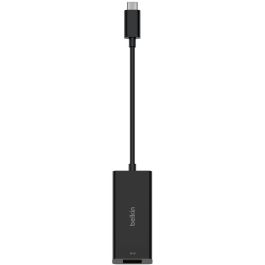 Belkin INC012BTBK Adaptador USB4 a Ethernet 2.5GB, con Puerto RJ-45, Color Negro