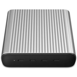 HYPER 245W GaN Cargador de Escritorio 4 Puertos USB-C, Carga Rápida, para Portátiles, Smartphones, Tabletas Negro y Plata Precio: 163.78999956. SKU: S5616671