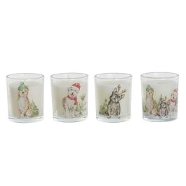 Vela DKD Home Decor Blanco 5 x 5 x 6 cm (4 Unidades) Precio: 8.79000023. SKU: B12H4NBLTP