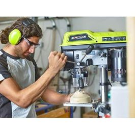 Ryobi Taladro de columna 390W, 5 velocidades, Portabrocas 13mm, Puntero Láser Cruzado, 510-2430 rpm, Cuello 127mm