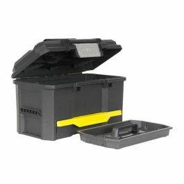 Stanley Caja de herramientas 48 cm, pestillo táctil Touchlatch para una mano, cajón profundo y bandeja, polipropileno Precio: 56.6900004. SKU: B1986K2BT7