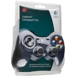 Logitech 940-000138 Gamepad F310 para PC con Cable USB, Mando Estilo Consola y Diseño Clásico de Botones, Compatible Windows y ChromeOS