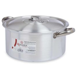 Cacerola de Aluminio Kinvara 24 cm 5 L - Apta Lavavajillas, Gas y Horno (10 Unidades) Cacerola de Aluminio Kinvara 24 cm 5 L - Apta Lavavajillas, Gas y Horno (10 Unidades)