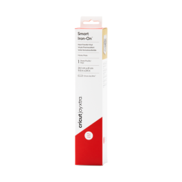 Cricut Rollo de vinilo de termotransferencia liso Rojo 241mm x 609mm Compatible con Joy Xtra Smart Iron-On Ref.2010401