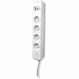SCS Sentinel Regleta Conectada SmartPlug Strip - 4 Enchufes (3 Inteligentes) - Control App, Wi-Fi, Alexa, Google Assistant - 3600W