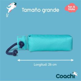 Coachi Training Dummy Flotante para Adiestramiento de Perros y Cachorros, Juguete de Recuperación para Lanzamiento a Distancia, Talla L Azul Claro Coachi Training Dummy Flotante para Adiestramiento de Perros y Cachorros, Juguete de Recuperación para Lanzamiento a Distancia, Talla L Azul Claro