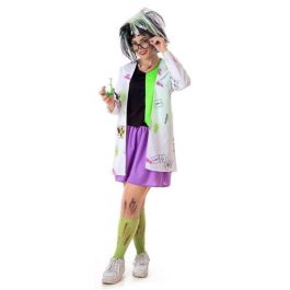 Creaciones Llopis Disfraz de Científica Loca para Adulto Talla L - Conjunto con Falda, Chaqueta y Chaleco Creaciones Llopis Disfraz de Científica Loca para Adulto Talla L - Conjunto con Falda, Chaqueta y Chaleco