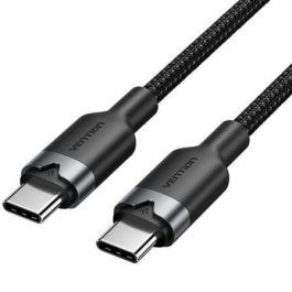 Vention TRDBF Cable USB 2.0 Tipo-C a Tipo-C Macho 60W PD 3A 480Mbps para Carga Rápida y Datos. 1m, Nylon Trenzado Negro. Precio: 5.79000004. SKU: B14A2QRAJJ