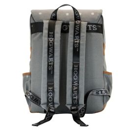 Harry Potter Mochila Oxford Greyly Inspiración Retro Gris, 16L, Algodón, Divisor Acolchado