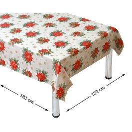 Mantel Navidad Rojo-Blanco 177x130 cm Precio: 0.49999983. SKU: B15P8JZG6B