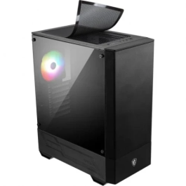 MSI Caja MAG FORGE 110R AIRFLOW Negro ATX Micro ATX Mini-ITX Ventana Lateral Compatible Mystic Light