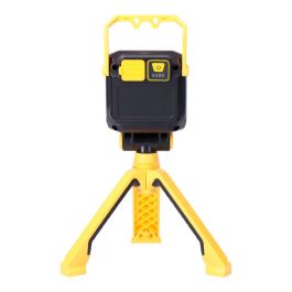 Edm Linterna trípode plegable de trabajo 2000 lm, IP65, 6000K, batería 3.7V 4400mAh, 3 modos de luz, función power bank, carga USB-C, base imantada Edm Linterna trípode plegable de trabajo 2000 lm, IP65, 6000K, batería 3.7V 4400mAh, 3 modos de luz, función power bank, carga USB-C, base imantada