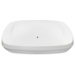 Cisco CATALYST WIRELESS 9162I AP (W6E) Punto de Acceso WiFi 6E Tri-band 2.4/5/6GHz 3900Mbps EAP-TLS WPA3 MIMO Bluetooth BLE RJ45 USB 2.0 Blanco Techo Kensington Precio: 1010.50000007. SKU: B1GJMLPEBY