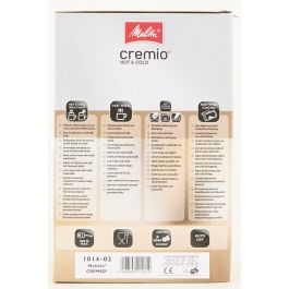 Melitta 1014-02 Cremio II Espumador de leche Inalámbrico 450W para espuma caliente o fría 150ml Negro