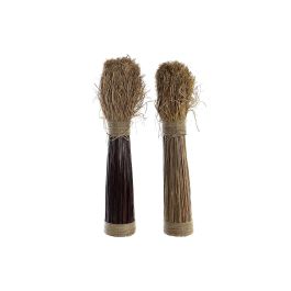 DKD Home Decor Ramo Balines Natural Negro Fibra 27 x 67 x 27 cm (2 Unidades) Precio: 58.65354. SKU: S3030659