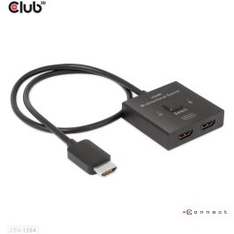 Club 3D CSV-1384 Switch HDMI 2-in-1 Bidireccional 8K60Hz/4K120Hz UHD Negro Precio: 48.68999949. SKU: B1793DDFJM