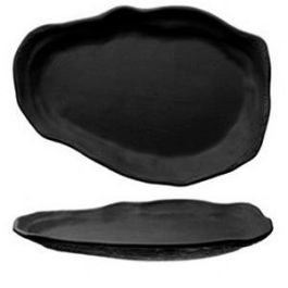 Oyster Grafito Fuente 30X22 Cm (6 Unidades) Precio: 134.50000025. SKU: B1G4B3RHXH