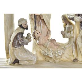 DKD Home Decor Nacimiento Navideño Tradicional de Resina Beige Multicolor Largo 5 x Alto 15 x Ancho 21 cm DKD Home Decor Nacimiento Navideño Tradicional de Resina Beige Multicolor Largo 5 x Alto 15 x Ancho 21 cm
