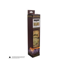 Cinereplicas Alfombrilla Escritorio Gaming Mapa Tierra Media El Señor de los Anillos Tolkien para Oficina y Estudio