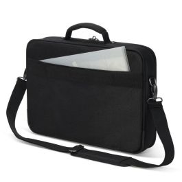 DICOTA Eco Multi SELECT 14-15.6 Bandolera para Portátiles de 15.6 Pulgadas con Compartimento para Tableta, Tirante Hombro, Negro