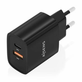 AISENS A110-0953 Cargador USB-C 30W GaN PD3.0 QC4.0 Negro