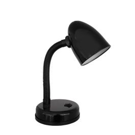 Edm Flexo de sobremesa modelo Amsterdam E27 60W color negro Precio: 15.49999957. SKU: S7915375