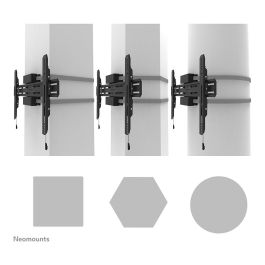 Newstar Soporte TV Columna WL30S-910BL16 para Pantallas de 40-75" hasta 50kg en Acero Negro