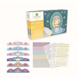 Coronas de princesas. decora las 6 coronas con strass y pegatinas. Coronas de princesas. decora las 6 coronas con strass y pegatinas.