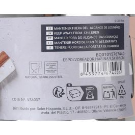 Espolvoreador de Harina Quttin 9.5x10.5 cm (12 Unidades) Espolvoreador de Harina Quttin 9.5x10.5 cm (12 Unidades)