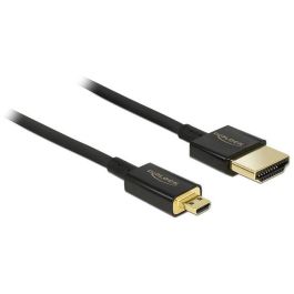 DeLOCK Cable HDMI-A a HDMI Micro-D, 1.5 m, 4K Ultra HD @ 120Hz, 3D, HDR, Ethernet, 18 Gbit/s, Negro Precio: 35.50000003. SKU: B1AZRMC3HB