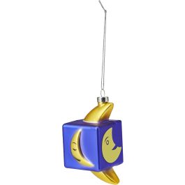 Alessi GJ02 8 Bola de Navidad Mooncube de Vidrio Soplado con Adornos Hechos a Mano, Diseño Inédito Original Precio: 14.88999985. SKU: B132GQZXMN