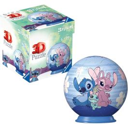 RAVENSBURGER Puzzle 3D Angel & Stitch Disney 54pzs RAVENSBURGER Puzzle 3D Angel & Stitch Disney 54pzs