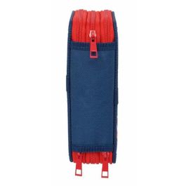 Safta Plumier Triple Avengers 37 Piezas, Estuche Escolar 12.5x19.5x5.5cm