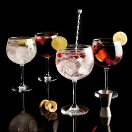 Arcoroc Peak Set 6 Copas de Combinado de Vidrio Transparente 70 cL, Duraderas y Aptas Lavavajillas - Fabricadas en Francia
