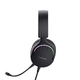 Trust Gaming GXT 490 Fayzo Auriculares Gaming USB 7.1 Envolvente, Micrófono Cancelación Ruido, RGB, Compatibles PC PS4 PS5 - Negros