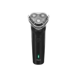 Argon Afeitadora 3 Cabezales Negra 600mAh USB, Luz LED, Motor 7500 RPM. Dimensiones: 15.8 x 5.7 x 5.5 cm