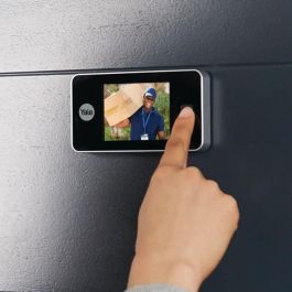 Yale Mirilla digital Pantalla LCD 3.2" para puerta, compatible con grosores de 38-110 mm