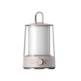 Xiaomi BHR7349GL Linterna de Camping a Pilas, LED, 230 lm, IP54, Batería Ión de Litio, Carga USB, Color Crema/Blanco