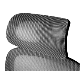 Q-connect Silla de Dirección Sorrento Malla con Base Metálica, Respaldo Transpirable, Reposabrazos Ajustables y Ruedas Premium, Color Gris, Alt Max 1320 mm